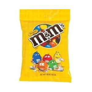 M&M PEANUTS PEG 1/12