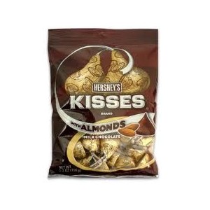 HERSHEY KISSES ALMOND /12