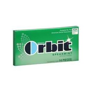 ORBIT GUM SPEARMINT 12/12